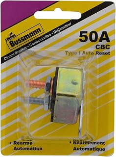 Bussmann (BP/CBC-50B-RP) 50 Amp Type-I Stud Mount Circuit Breaker with Crosswise Bracket - Image 1