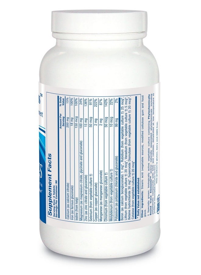 BIOTICS Research Multi Mins Multi Mineral Complex Full Spectrum Mineral Complex Balanced Source Of Mineral Chelates And Whole Food Phytochemically Bound Trace Minerals Easily Absorbed. 360 Tabs  - Image 3