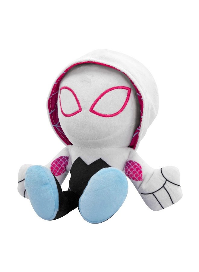 Bleacher Creatures - Marvel Ghost Spider (Spidergwen) 8 Kuricha Sitting Plush Soft Chibi Inspired Toy - Image 1