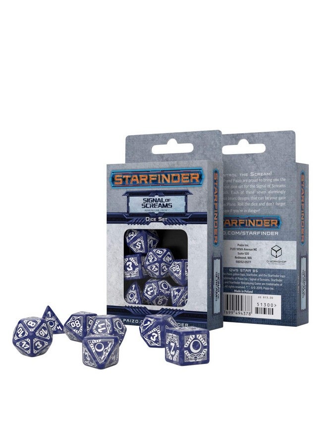 Q WORKSHOP مجموعة نرد Q-Workshop Starfinder Signal of Screams - Image 2