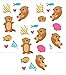 Playhouse Pack of Three Perforated Sticker HalfSheets for Crafts Trading Collecting Sweetest Sea Otters - Image 3