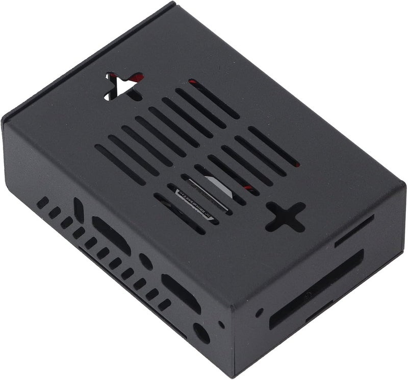 Orange Pi 5 Case, Zinc Alloy Metal Enclosure, Protective Cooling Case with 30x30x8mm Fan, Heatsinks, and Precise Cutouts for Orange Pi 5 Single Board Computer - Image 2
