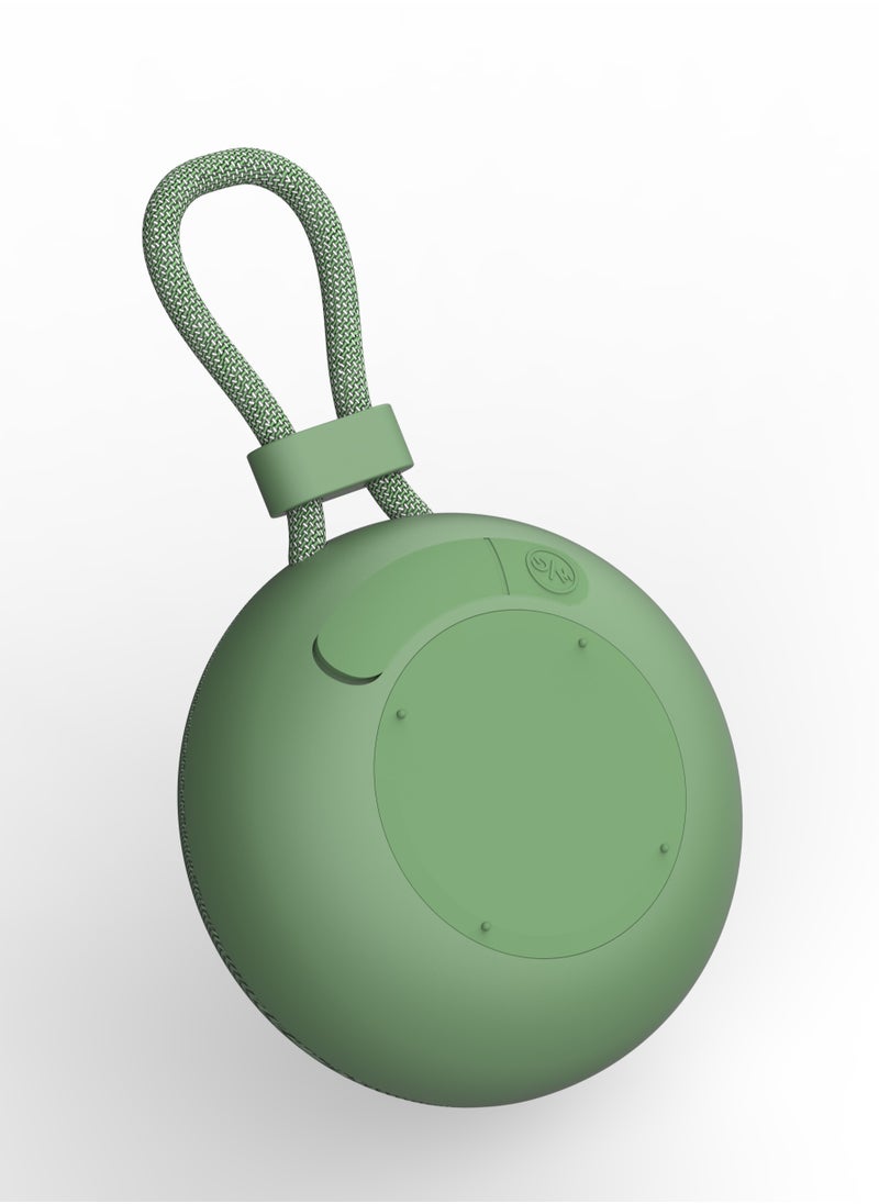 GRABIT - G-DOT 5W Bluetooth Speaker Compact & Powerful Enjoy clear sound with deep bass from the 52mm driver and diaphragm, powered by Bluetooth 5.3 for seamless connectivity. The 1200mAh battery provides 3-4 hours of playtime with fast 3-4 hour charging. Lightweight (300g) and compact (107×107×53mm), perfect for home, office, and travel. Compatible with iPhone, Samsung, OnePlus, Xiaomi, Huawei, Google Pixel, iPads, MacBooks, and more. - Image 1