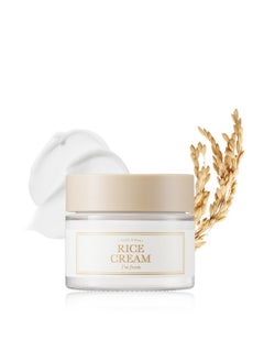 I'M FROM I'm from Rice Cream 1.69 Ounce, 41% Rice Bran Essence with Ceramide, Glowing Look, Improves Moisture Skin Barrier, Nourishes Deeply, Smoothening to Even Out Skin Tone, K Beauty  - Image 1