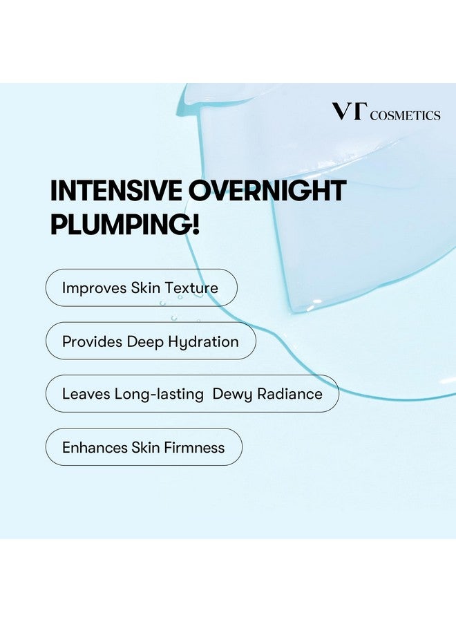 VT COSMETICS VT COSMETICS Hydrop Reedle Shot 100hl 2-Step Hydrogel Mask(34.5gx4ea), Intensive Hydrating, Exosome Hyaluronic Acid Face Mask, Dewy & Glass Skin, Overnight Melting Mask, Korean Facial Mask - Image 3