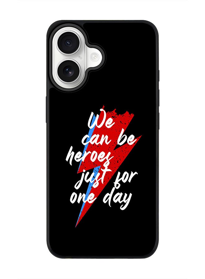 Stylizedd iPhone 17 Case, [Compatible with MagSafe] Slim Magnetic cover Phone Case iPhone 17 -We can be heros - Image 1