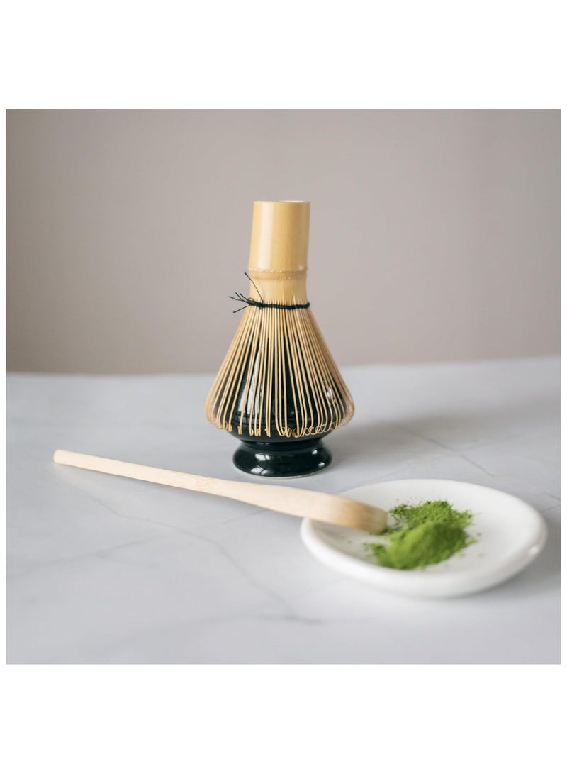 GuRiver Matcha Tea Set,7-Piece Matcha Green Tea Whisk Set , Japanese Tea Set, Include Matcha Bowl, Matcha Bamboo Whisk, Scoop, Whisk Holder, Matcha Whisk Set, Matcha Green Tea Making Kit - Image 5