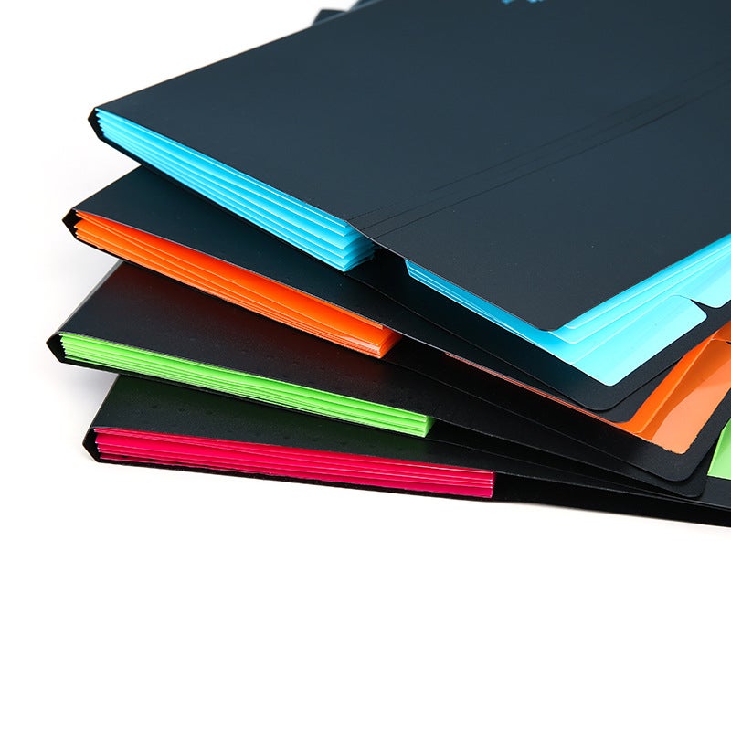 Snaps A4 Multi-Layer Accordion File Folder – Plastic Business Case with 5 Compartments - Image 5
