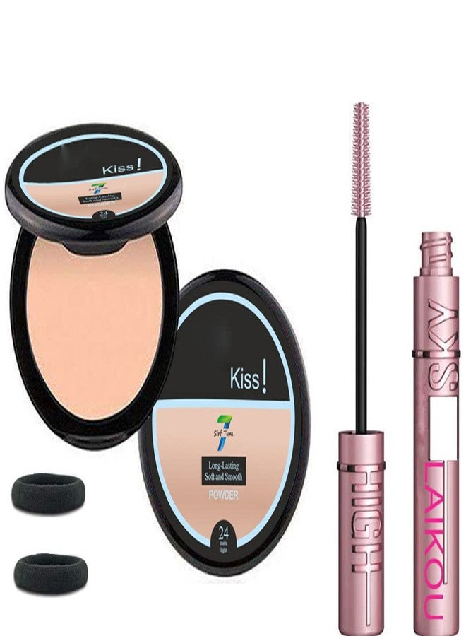 SIRF TUM 7 PROFESSIONAL NATURAL LOOK SKY HIGH VOLUME UP MASCARA EASYCURLING LASH SENSATIONAL WATERPROOF+LONG-LASTING AND SMOOTH POWDER -BAND (Pack of 4) - Image 2