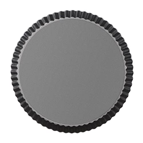 Beasea Tart Pan 9 Inch Removable Bottom, Non Stick Tart Pan with Removable Bottom Round Pie Pan for Baking - Image 1