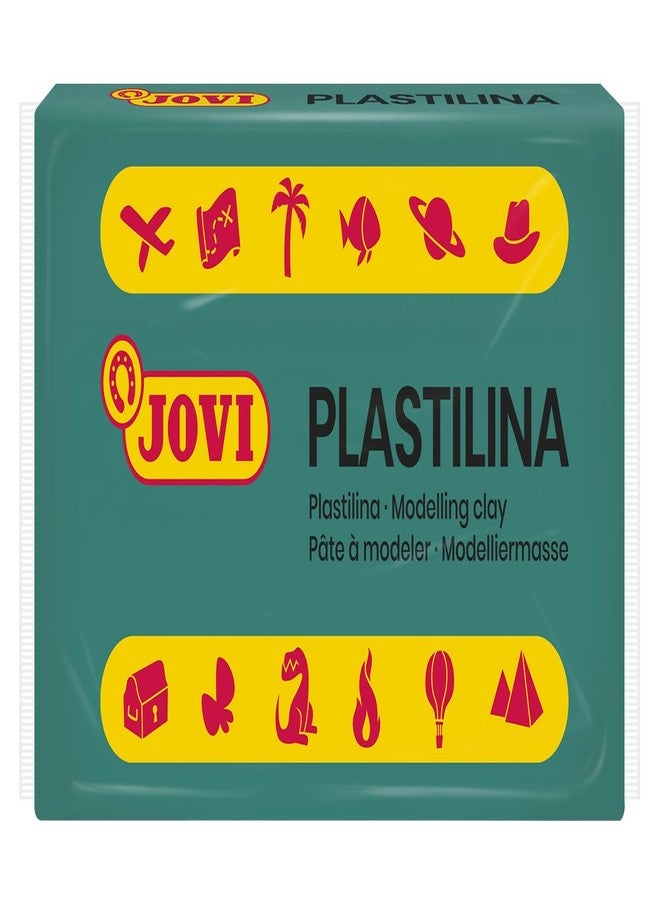 Jovi - Reusable Non-Drying Modeling Clay, 30 Plasticine Bars, 1.75 oz Each, Total of 3.3 lb (Dark Green) - Image 2