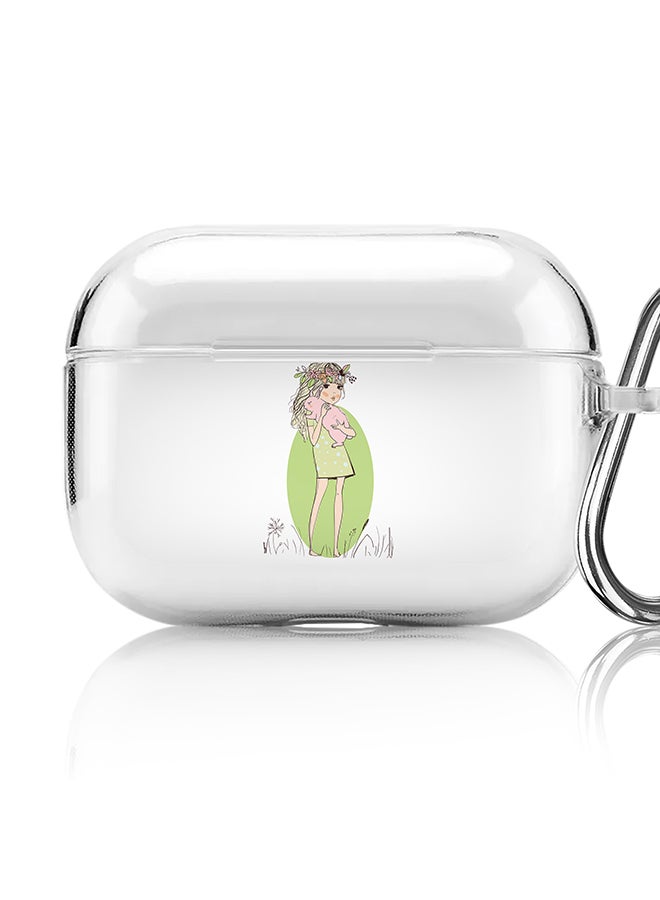 Stylizedd Classic Clear printed Case for Apple AirPods Pro 2nd Generation Thin Transparent Cover [Designed for Apple AirPods Pro 2nd Generation] - Bunny Cuddles  - Image 1