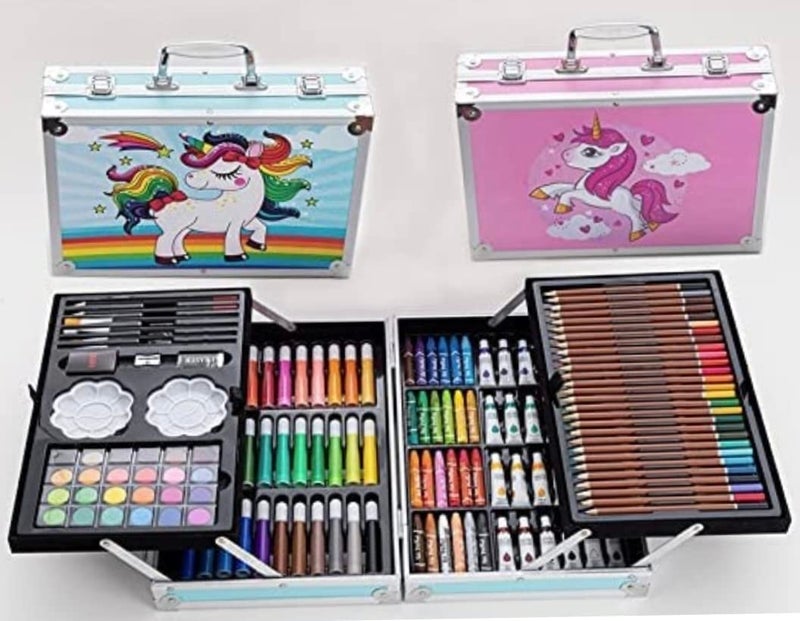 53 Arts 53ARTS Unicorn Color Box Artist Colour Set: Professional Drawing, Painting, and Craft Kit with Multicolor Design - Image 1