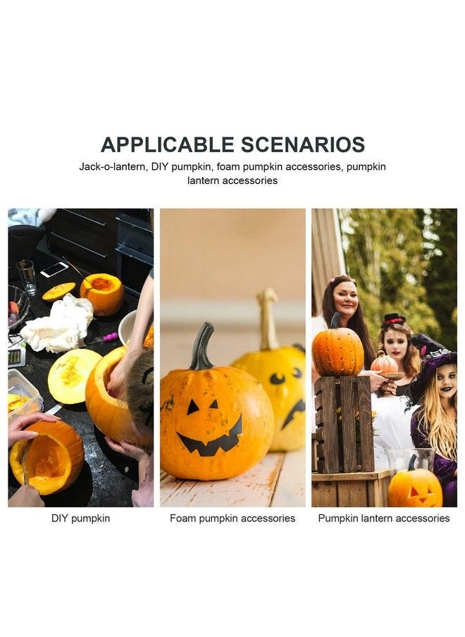 NUOBESTY - 24Pcs Fake Pumpkin Stems Diy Halloween Pumpkin Decoration Jack O Lantern Faux Harvest Thanksgiving Pumpkins For Halloween Thanksgiving Fall Decoration - Image 1