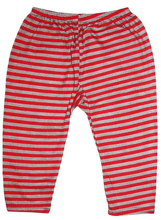 Atipriya Kids Girls Woolen Striped Pyjama Bottom Multi Color Pajami/Pajama/Pyjama/Track Pants/Legging/Lower for Baby Girls (Multicolor, Pack of 6) (Age 0-6 Months, s) - Image 4