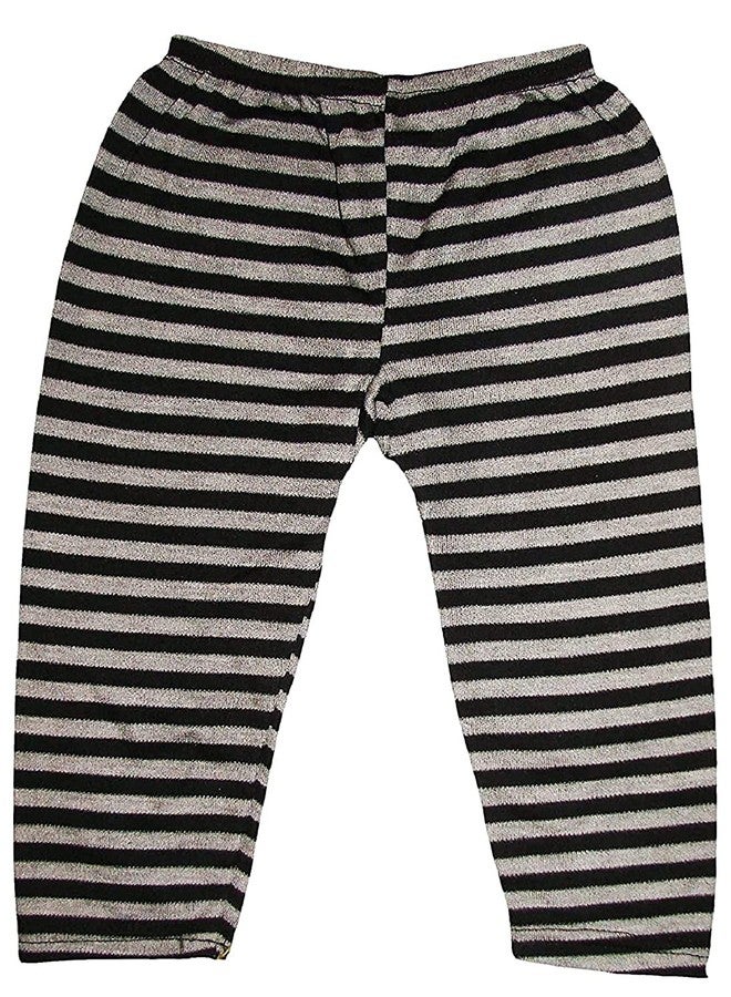 Atipriya Kids Girls Woolen Striped Pyjama Bottom Multi Color Pajami/Pajama/Pyjama/Track Pants/Legging/Lower for Baby Girls (Multicolor, Pack of 6) (Age 0-6 Months, s) - Image 3