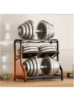 Arabest Rack Organizer- Three Layers Seasoning Organizer for Kitchen| Kitchen Rack| Multifunctional Carbon Steel Kitchen Organizer| Anti Skid Strong Bearing for Oil, Salt, Sauce, Vinegar(Black)  - Image 2