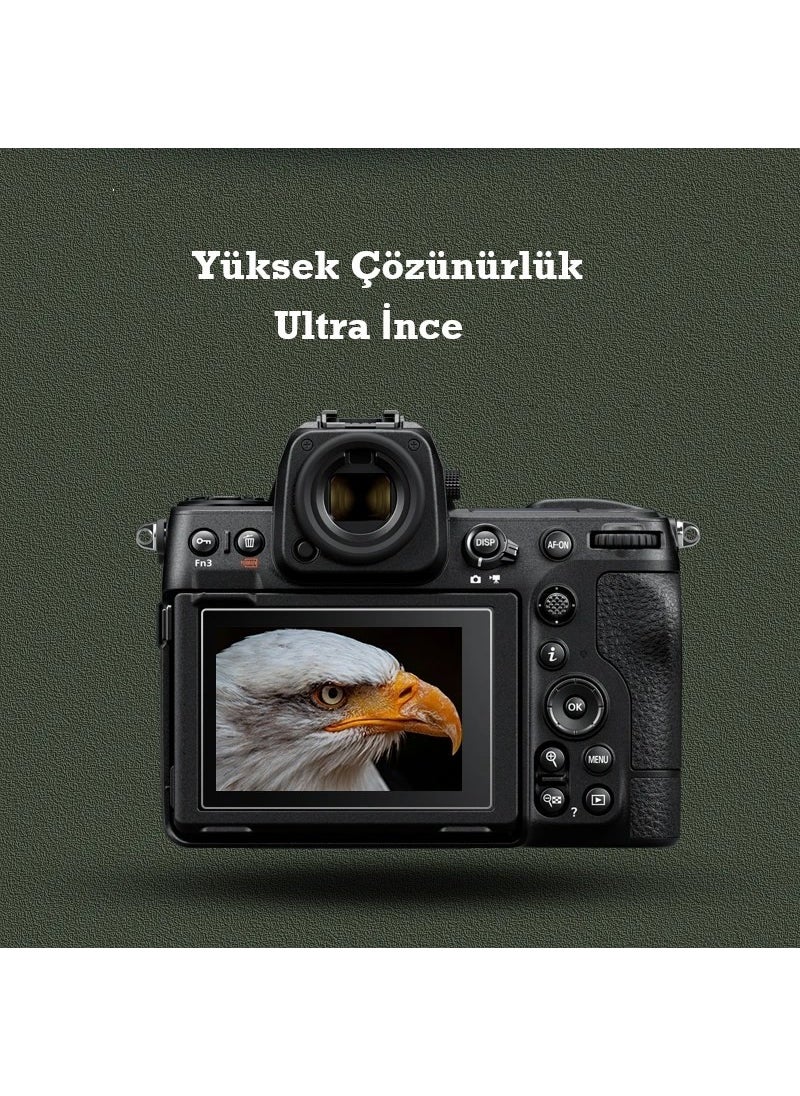 Rova - Cda Store Nikon Z30 Compatible 3 Pieces Camera LCD Screen Protector Nano Gelatin - Image 1