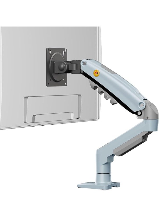 NB NORTH BAYOU F80-XV Single Monitor Arm for 17-30 Inch Screens – Adjustable Tilt, Swivel & Rotate with 9 kg Load Capacity, VESA 75 & 100 mm - Image 1