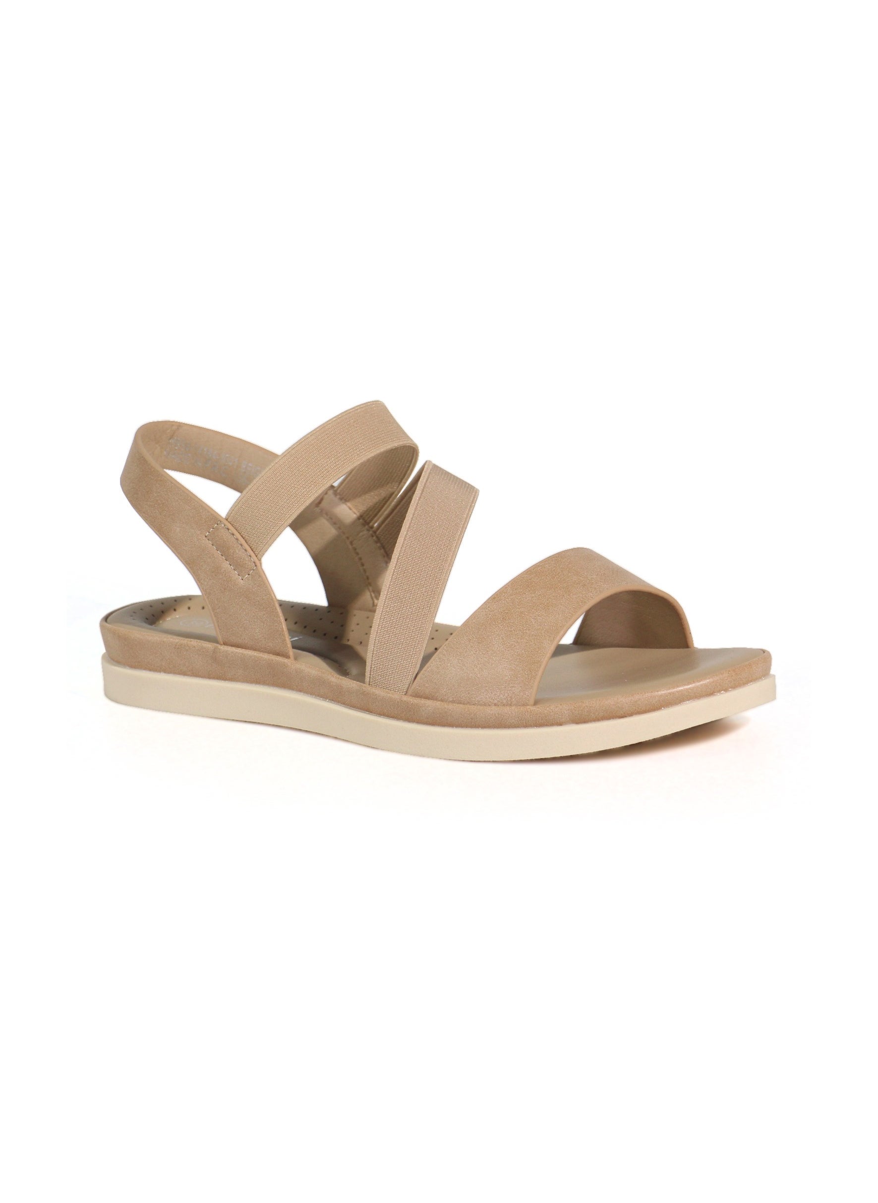 Mon Ami Monami Women's Flat Sandals - Open-Toe Casual Sandals for Women, Lightweight Comfortable Summer Sandals for Girls & Ladies, Soft Straps & Cushioned Footbed for Beach, Travel, and Everyday Wear 