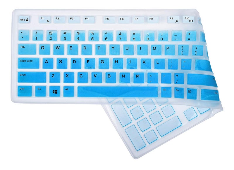 iKammo Keyboard Cover Skins Compatible with Dell KM636 KB216 Wireless Keyboard & Dell Optiplex 5250 3050 3240 5460 7450 7050 & Dell Inspiron AIO 3475/3670/3477 All-in one Desktop - Image 4