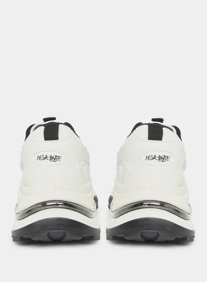 Styli Styli Chunky Sole Lace Up Sneakers