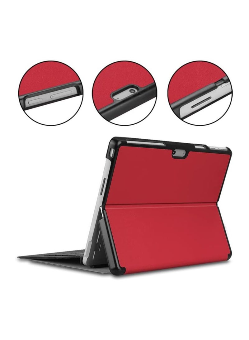 General Compatible with Microsoft Surface Pro 11 (2024) 13 inch Case PU Leather Flip Stand Hard PC Back Cover for Funda Surface Pro 11 Tablet Case  - Image 2