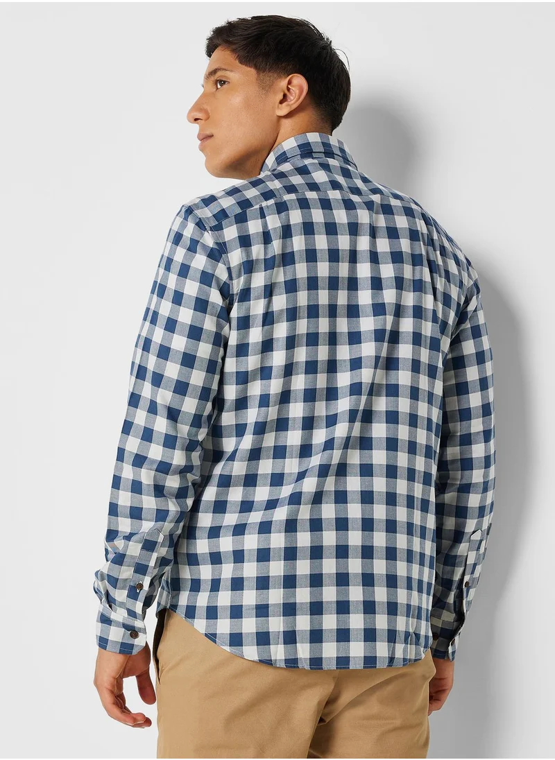 NAUTICA Casual Regular Fit Wrinkle Resistant Shirt