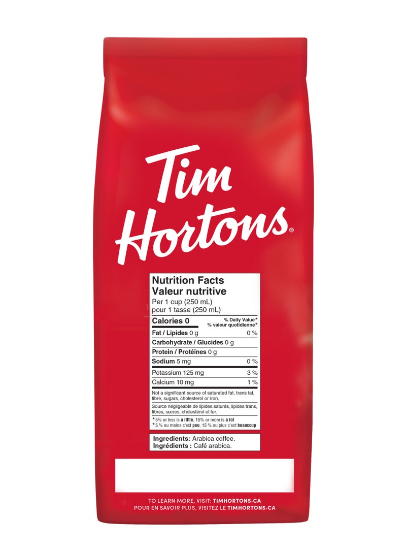 Tim Hortons Ground Coffee Beans Original - Image 4
