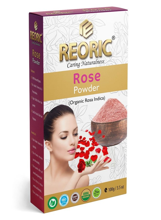 Reoric Pure Rose Powder & Orange Peel Powder for Face | Oil Control | Santra Chilka Powder | Rose Petal Powder | Rosoideae | Rosa Centifolia, Gulab | Skin Treatment Mask (200g, Pack of 2) - Image 5