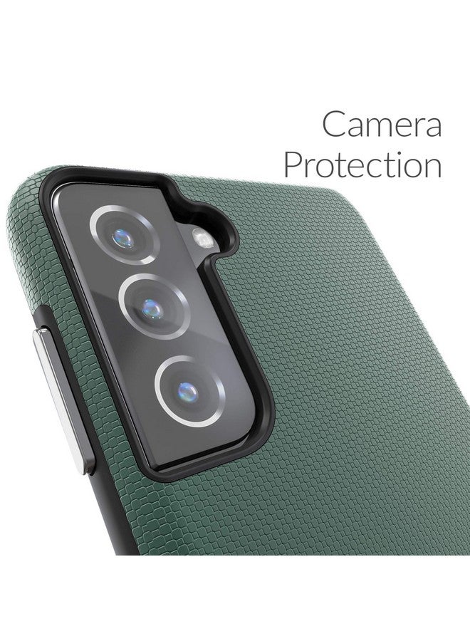 Crave Dual Guard for Galaxy S21+ Case, Shockproof Protection Dual Layer Case for Samsung Galaxy S21 Plus, S21+ 5G (6.7 inch) - Forest Green - Image 3