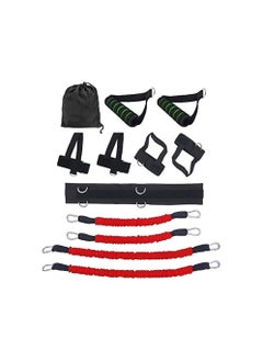 Resistance Bands SetExercises Leg Waist and Arm with 4 Resistance Bands for Boxing Bouncing Strength Training Equipment