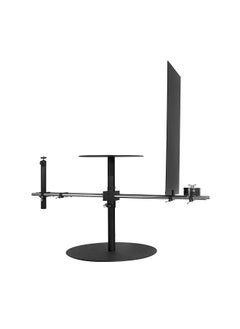 V30 360° Spinning Camera Rig Video Rotating Platform Metal Material Photography Turntable for Filmmakers & Videographers