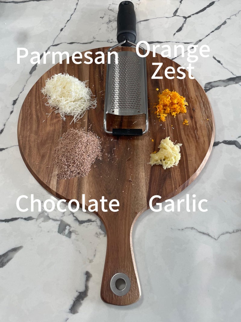 EJKJ Kitchenware Stainless Steel Ultra Fine Cheese Grater Great for Hard Cheeses, Chocolate, Nutmeg, and Lemon Zest - EJKJ Kitchenware - Image 2