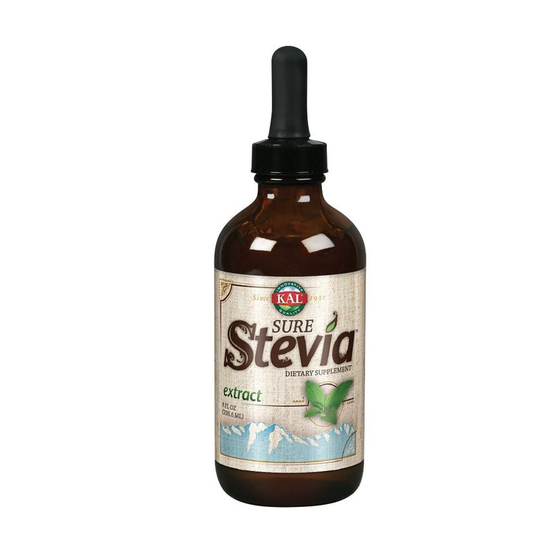 KAL Sure Stevia Extract Zero Calorie Sweetener Low Carb Plant Based Liquid Stevia Drops Great Taste Zero Sugar Low Glycemic Perfect for a Keto Diet 60Day Guarantee Approx 1555 Servings 8oz