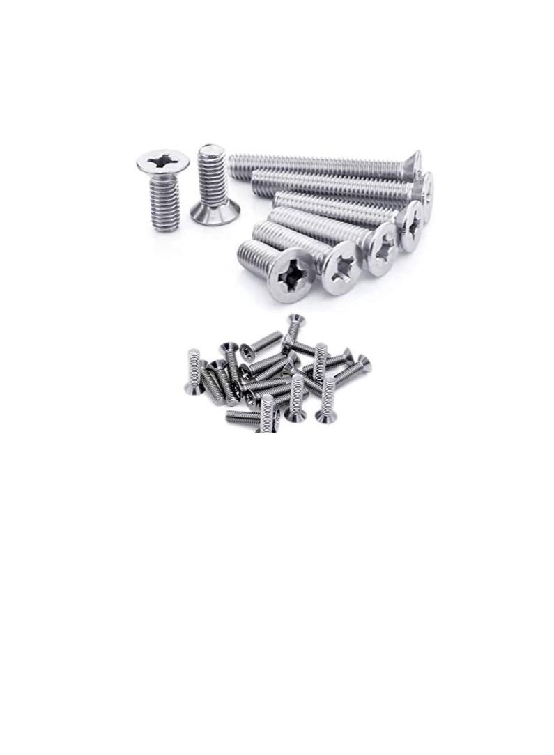 Machine Screw CSK Philip & Countersunk Head for DIY Electrical & Kitchen Furniture Pull Cabinet Door Handles - Image 1