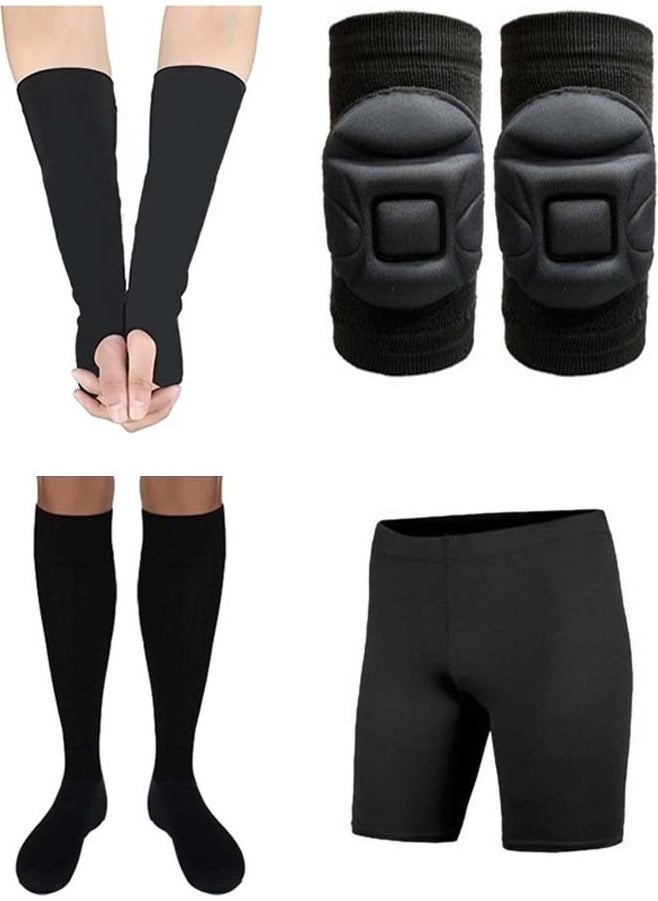 Liggo Volleyball Knee Pad Arm Sleeve Tights Socks Set  - Image 1