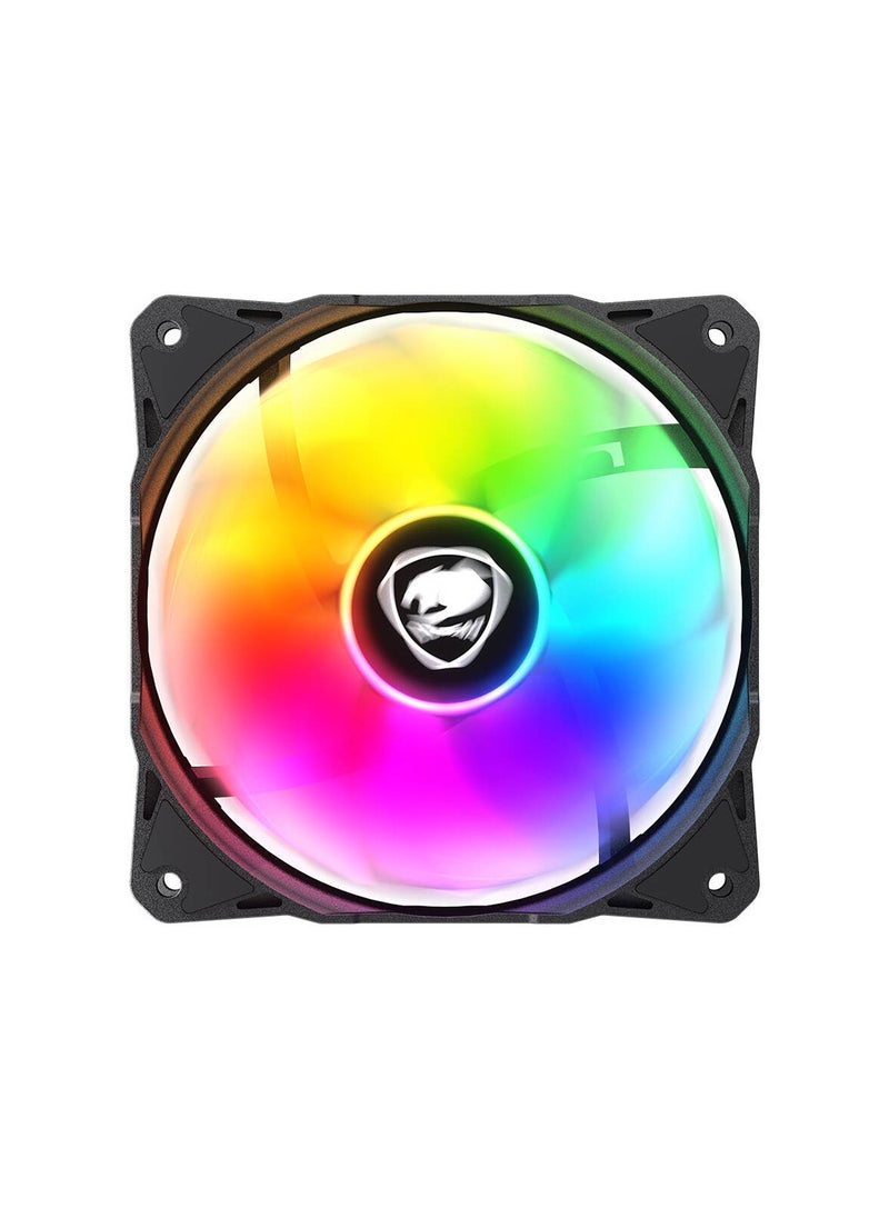Cougar Cougar Poseidon Elite aRGB AIO Liquid Cooler, 240mm Radiator Length, Copper Cold Plate, 2700 RPM Pump Speed, 120mm Fan, 2200 RPM Fan Speed, 62.53 CFM Airflow, Black | 3MPSD240.0001  - Image 4