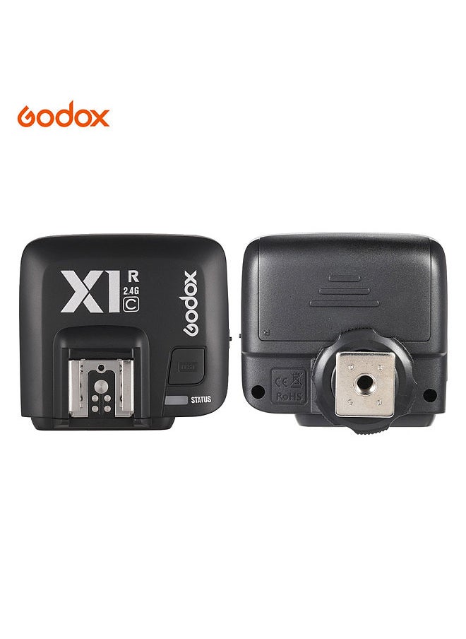 Godox X1R-C 32 Channels TTL 1/8000s Wireless Remote Flash Receiver Shutter Release for Canon EOS Cameras  X1T-C Transmitter  - Image 2