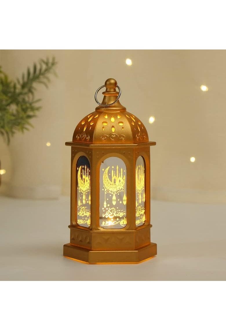 ماركة غير محددة فانوس شموع رمضان، فانوس عيد مبارك، فانوس رمضان مبارك، فانوس قمري مزخرف، فانوس رمضان كريم، فانوس معلق زخرفي عتيق، ديكور حفلات المنزل  - Image 1