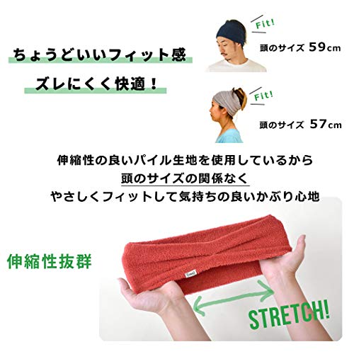 Charm Headband Men Athletic Workout - Womens Headscarf Fitness Hair Sweat Band Exercise Moisture Wicking Elastic Running Casualbox Navy - Image 4