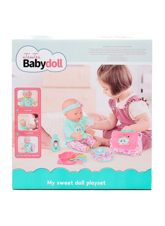Babies & More Babies & More Girls Multicolor Doll Toy