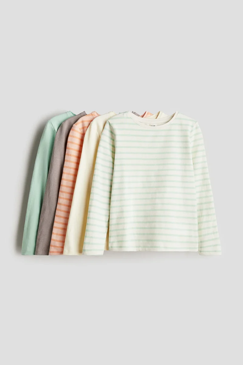 H&M 5-pack jersey tops