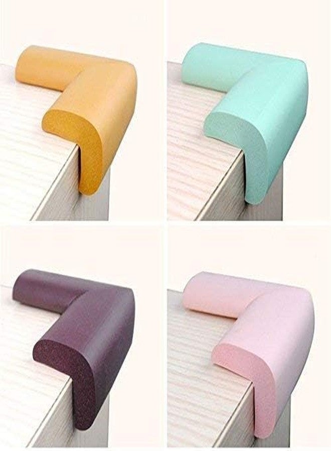 EXPORTTANZA Baby Proofing Thick Corner Guard for Baby Safety, 10 Pcs, Pre-Taped Edge Guard, Furniture Corner Cushion Edge Guard Protectors, Non Toxic, BPA Free Pack of 10 - Image 1