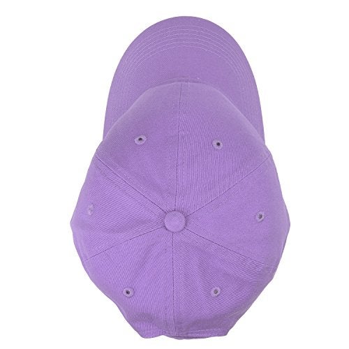 Falari Classic Baseball Cap Dad Hat 100% Cotton Soft Adjustable Size Lavender - Image 5