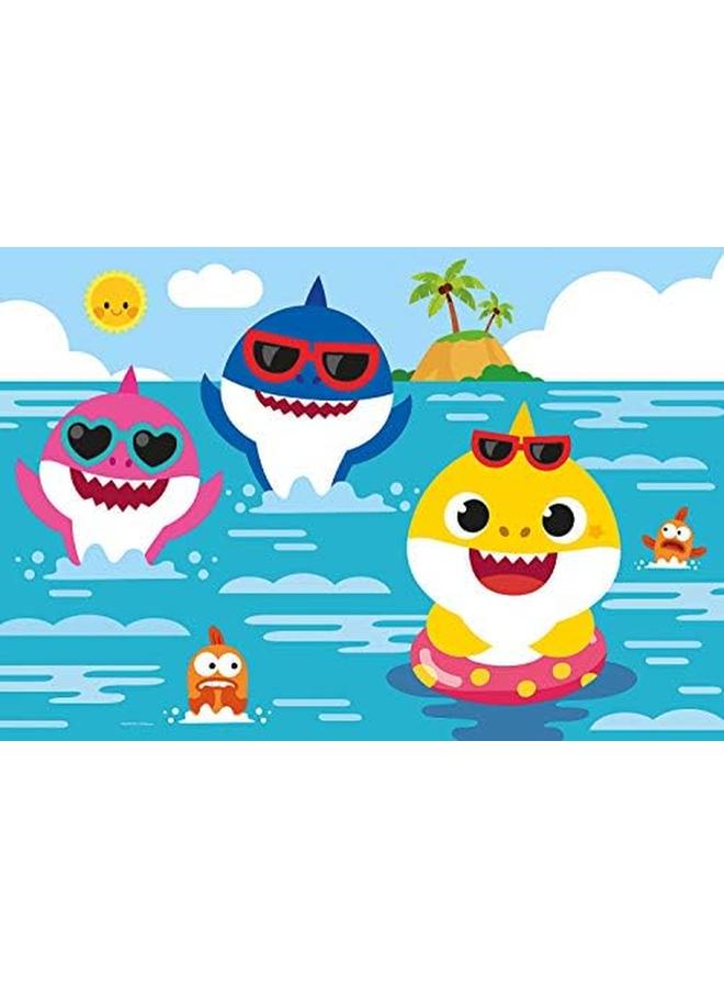 Clementoni Puzzle Maxi Baby Shark 24 Pieces For Kids 3 Plus Age Multicolor 28519 - Image 2
