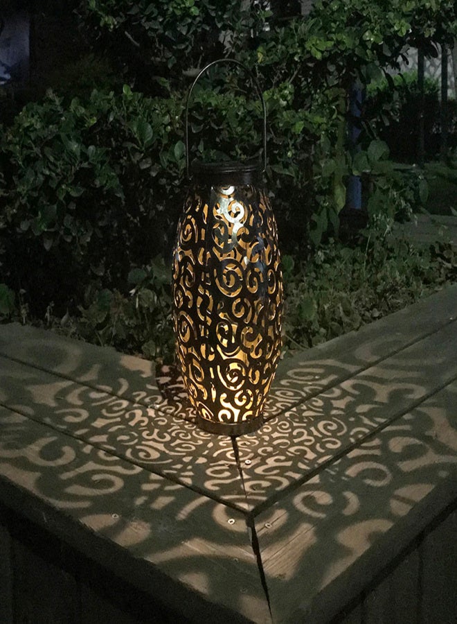 مصباح LED يعمل بالطاقة الشمسية، مصباح معلق خارجي مقاوم للماء بمعيار IP44، مناسب للفناء والحديقة والممرات - Image 5