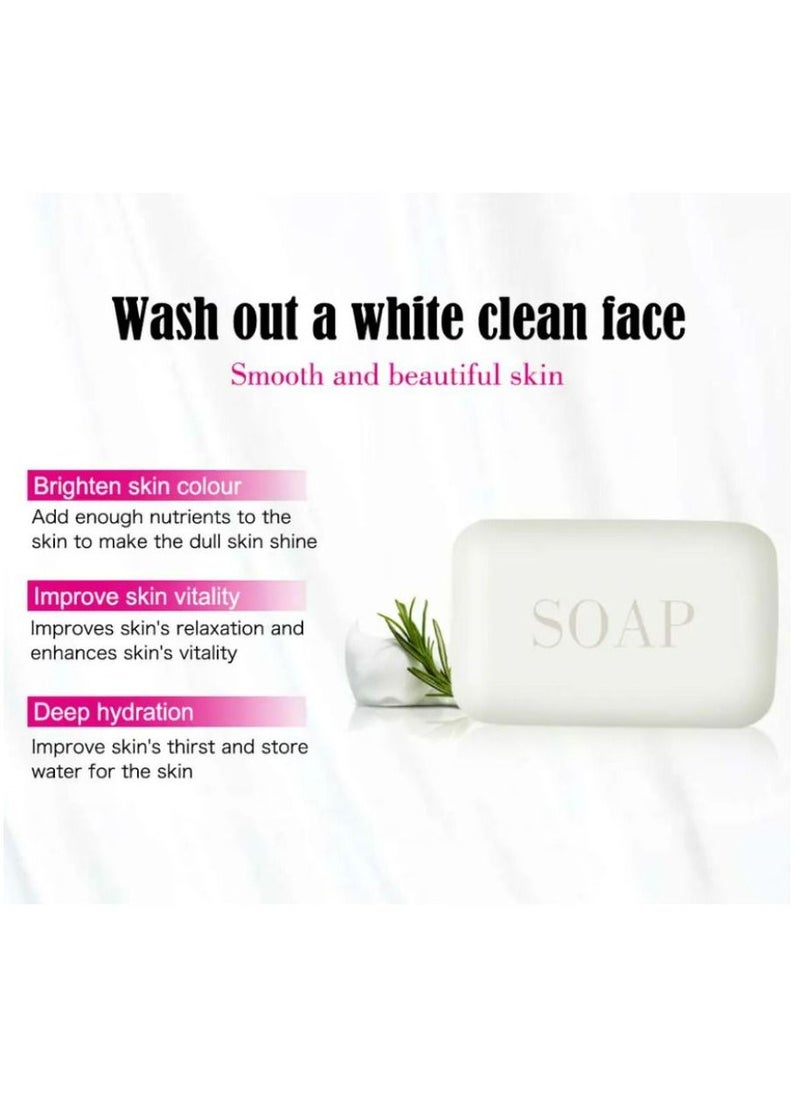 Pei Mei Original Handmade Snail Collagen White Soap Bath Anti Acne Brightening Skin Whitening Snail Soap 100g  - Image 4
