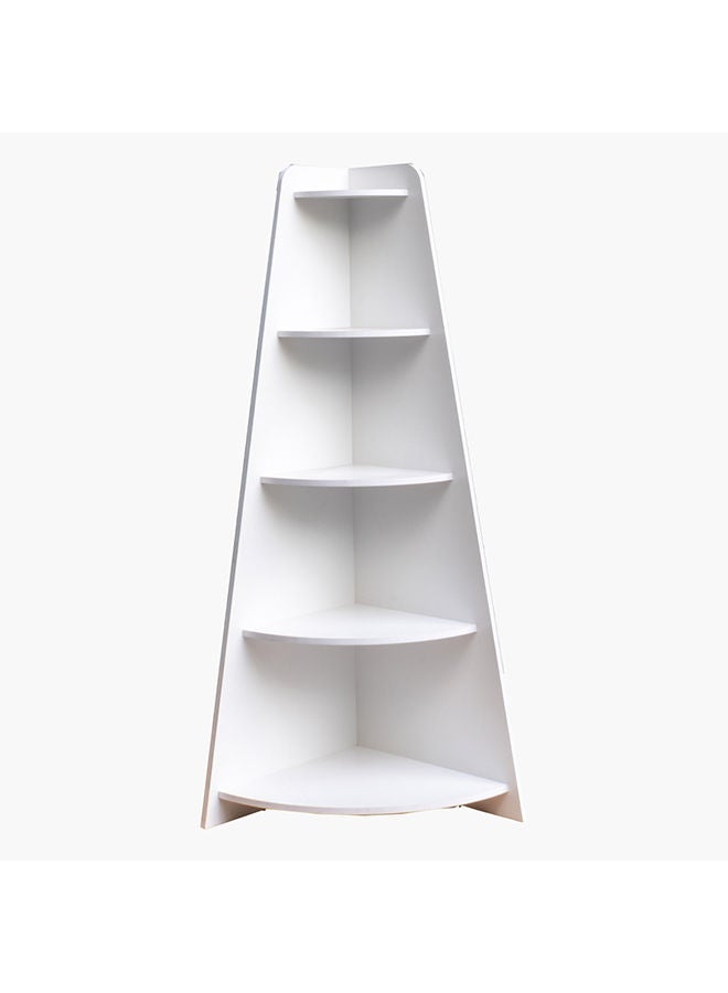 Home Box Frankfurt 5-Tier Corner Bookcase 54 x 156 x 54 cm - Image 2