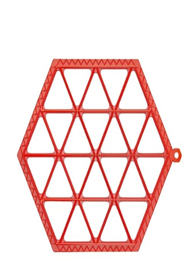 PIHARVA Hexa Samosa Maker Tray – Makes 24 Mini Samosas Quickly | Mould for Fast Filling & Shaping | BPA-Free Food-Grade Plastic | Ideal for Parties, Snacks & Meal Prep - Image 1
